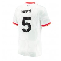 Camisa de Futebol Liverpool Ibrahima Konate #5 Equipamento Alternativo 2024-25 Manga Curta